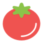 Tomato growing in the Pomodoro Garden app